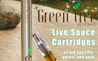 Introducing Live Sauce Cartridges from Green Tree Medicinals!